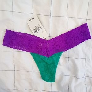 NWT Hanky Panky Two Toned Low Rise